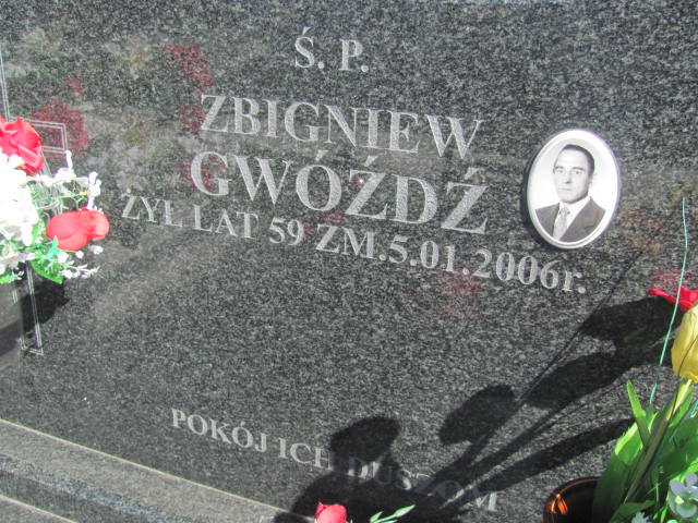 Zbigniew Gwóźdź Pruszków - Grobonet - Wyszukiwarka osób pochowanych
