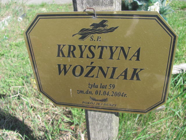 Krystyna Woźniak Pruszków - Grobonet - Wyszukiwarka osób pochowanych