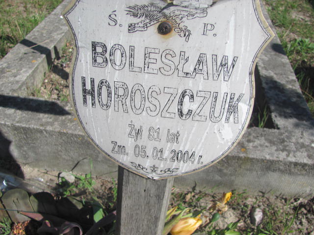 Bolesław Horoszczuk Pruszków - Grobonet - Wyszukiwarka osób pochowanych