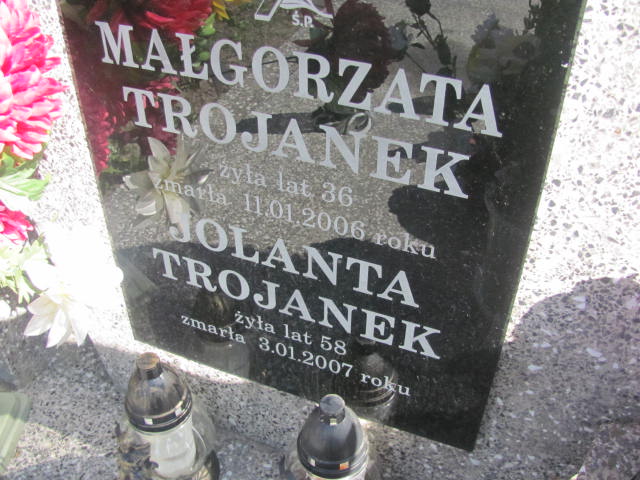 Małgorzata Trojanek Pruszków - Grobonet - Wyszukiwarka osób pochowanych