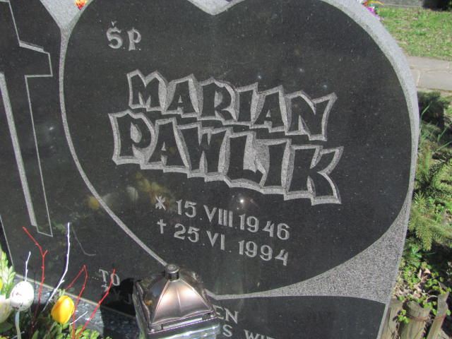 Marian Pawlik 1946 Pruszków - Grobonet - Wyszukiwarka osób pochowanych