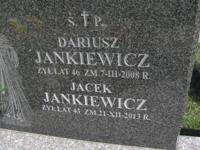 Jacek Jankiewicz Pruszków - Grobonet - Wyszukiwarka osób pochowanych