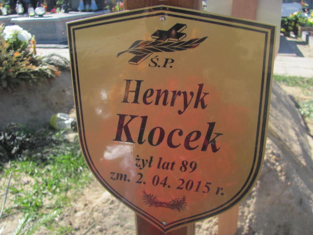 Henryk Klocek Pruszków - Grobonet - Wyszukiwarka osób pochowanych