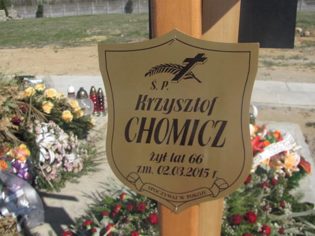 Krzysztof Chomicz Pruszków - Grobonet - Wyszukiwarka osób pochowanych